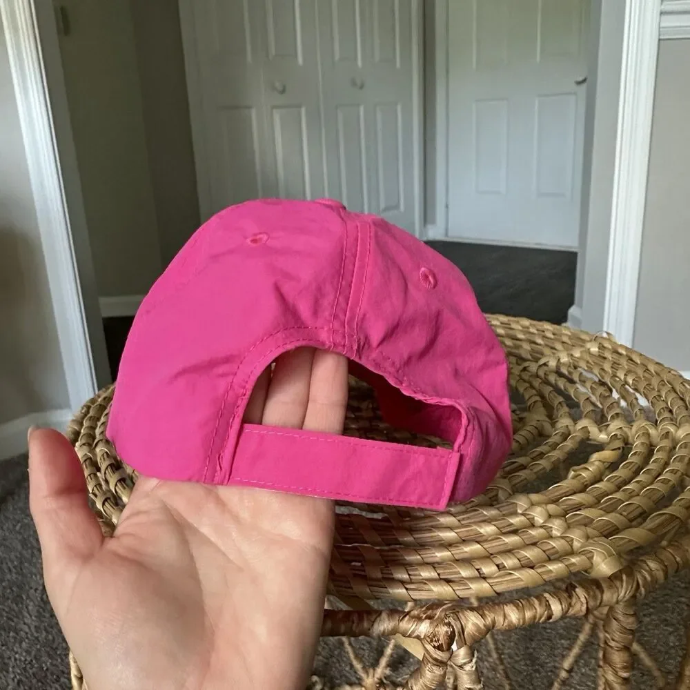 Authentic Poppi Soda Baseball Cap In Pink & Yellow NWOT Rare Merch